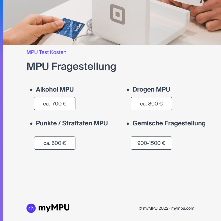 MPU Test Kosten